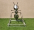 Скульптура муравья зеркала нержавеющей стали для того чтобы вычислять изготовление на заказ