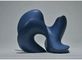 Украшение выставки клуба скульптуры формы голубой изготовленной на заказ скульптуры смолы штейновое абстрактное