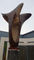 Большие бронзированные выкованные статуи сада металла логотипа скульптуры металла на открытом воздухе